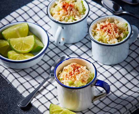 Esquites de chayote Esquites de chayote