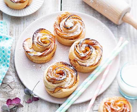 Tartelette fleur à la crème d'amande
