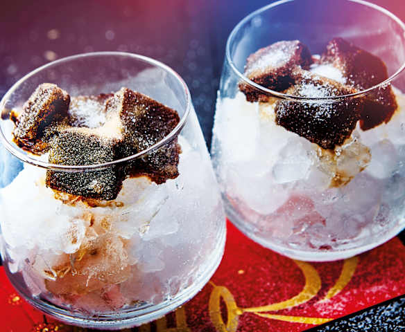 Gelée d'herbes (boisson vietnamienne)