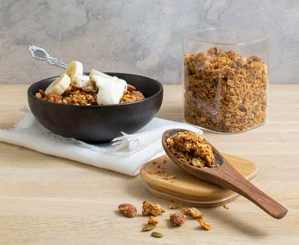 Banana oat clusters Banana oat clusters