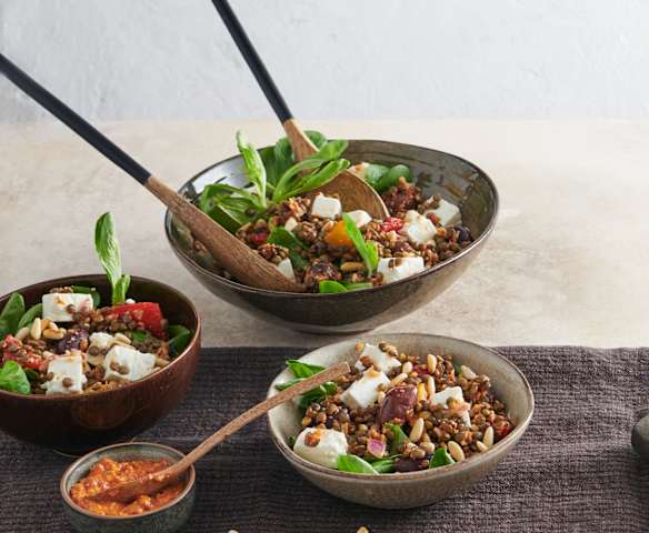 Salade de lentilles