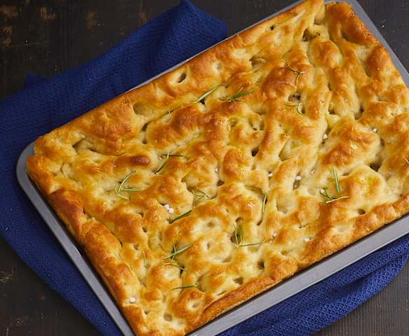 Focaccia semplice senza glutine