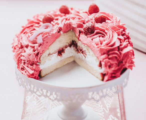 Entremets rose