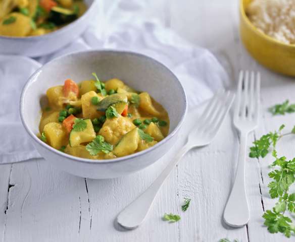 Caril indiano vegetariano