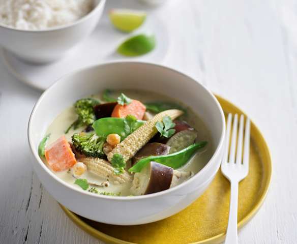 Caril thai vegetariano