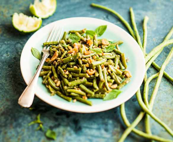 Tam Hua (Haricots verts thaïs aux cacahuètes) Tam Hua (Haricots verts thaïs aux cacahuètes)