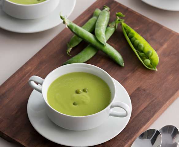 Crema de guisantes