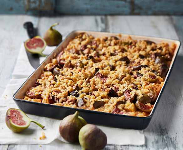 Crumble pommes-figues