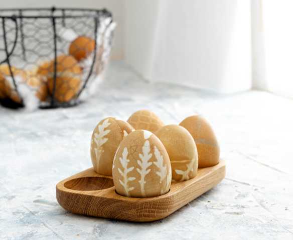 Orange Dyed Eggs Orange Dyed Eggs