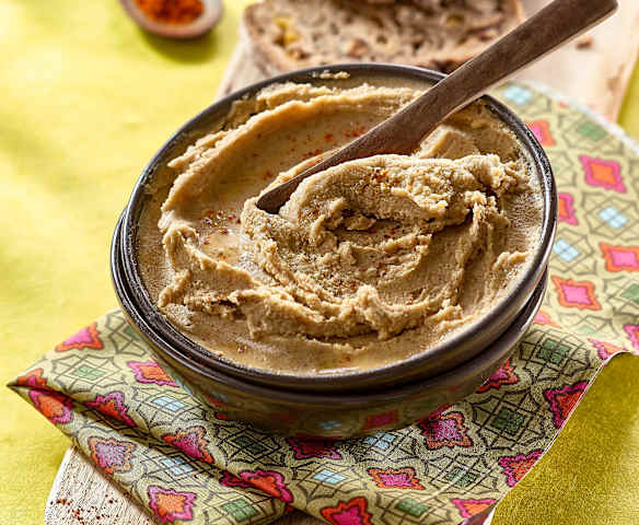 Hummus di castagne a l'orientale