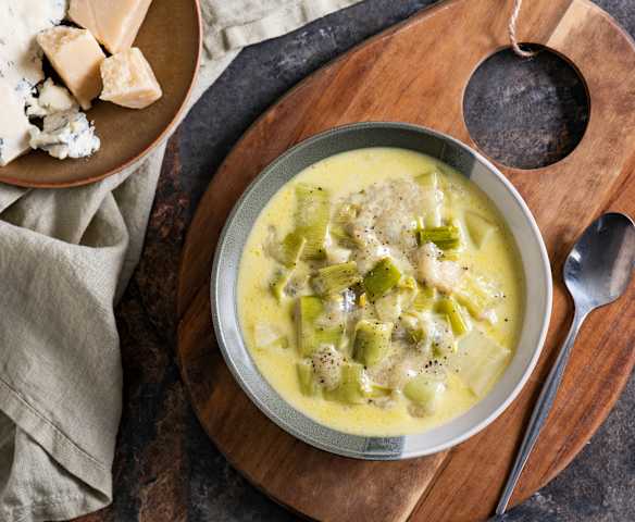 Porri in crema delicata