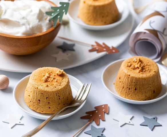 Coulant de turrón Coulant de turrón