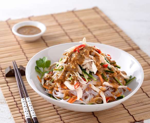 涼拌雞絲寬粉