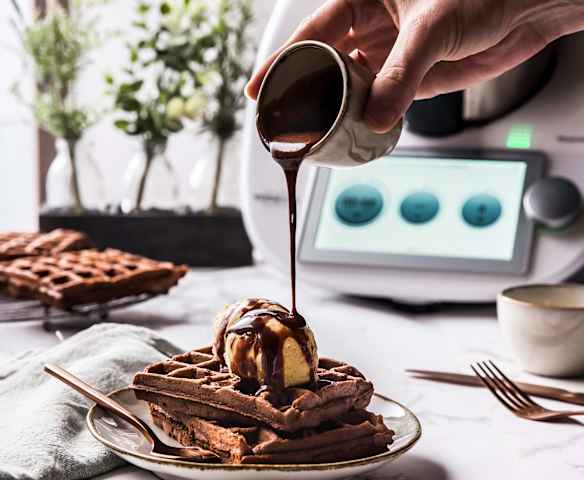 Gaufre brownie