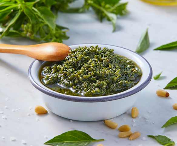 Pesto sin lácteos