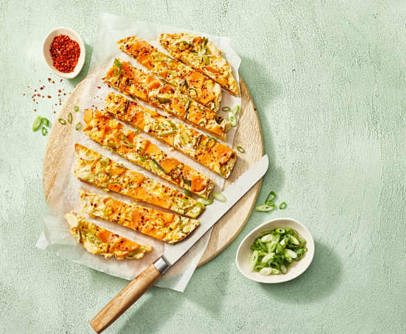 Süßkartoffel-Mais-Tortilla