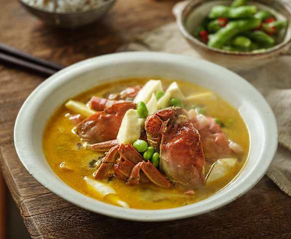 大闸蟹茭白咸肉汤 大闸蟹茭白咸肉汤