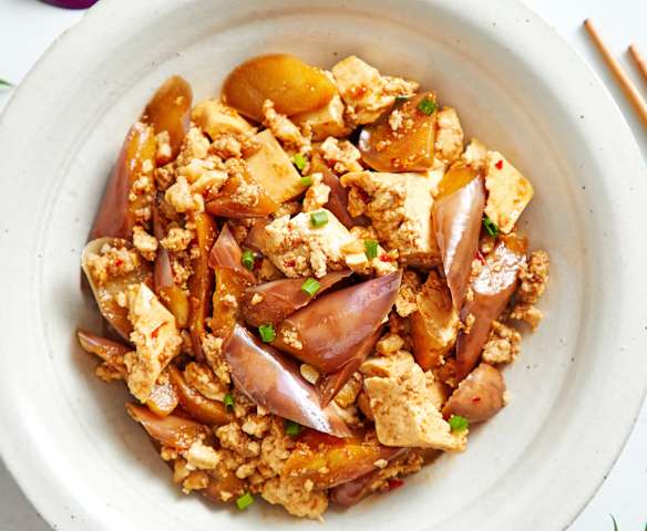 低脂肉末豆腐茄子 低脂肉末豆腐茄子