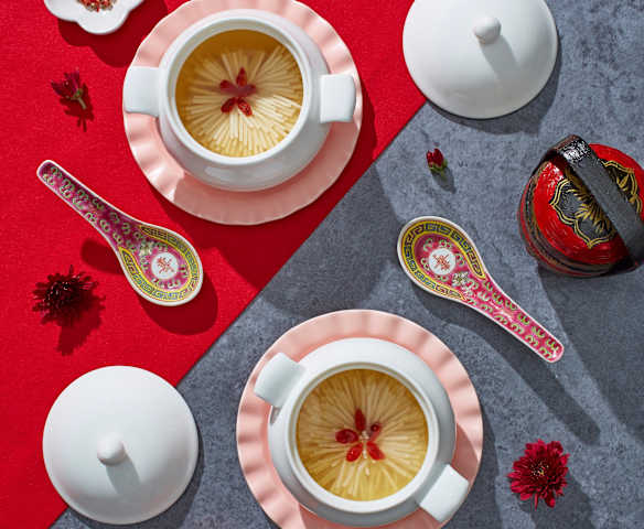 Sup Tahu Krisantemum