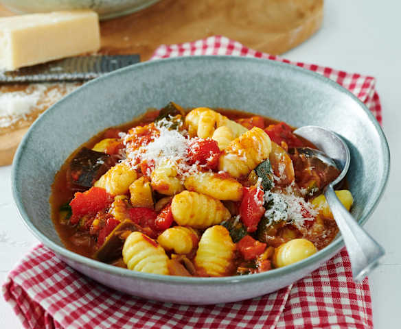 Gnocchi mit mediterranem Gemüse