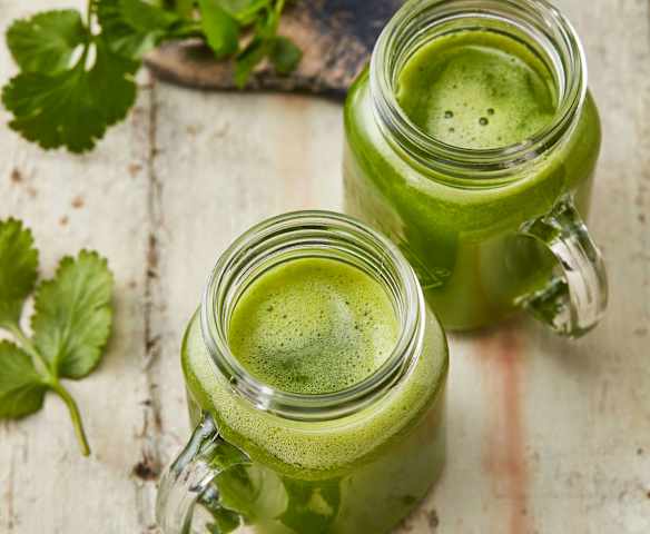 Gurken-Koriander-Booster