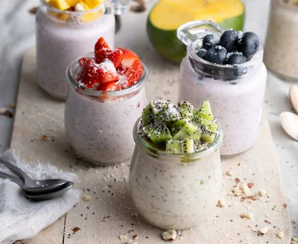 Porridge au yaourt et aux fruits rouges Porridge au yaourt et aux fruits rouges