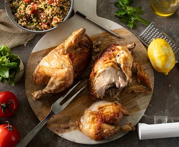 Pollo speziato con Tabbouleh Pollo speziato con Tabbouleh