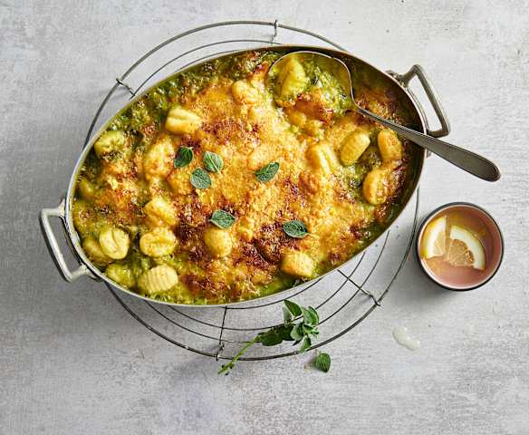 Gnocchi-Gratin mit Lauch Gnocchi-Gratin mit Lauch