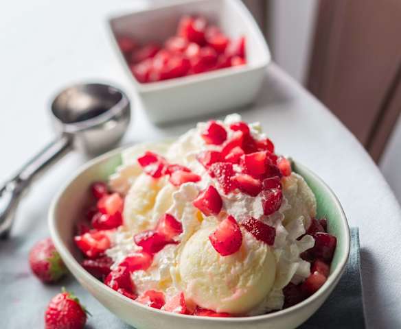 Ananas fraise melba