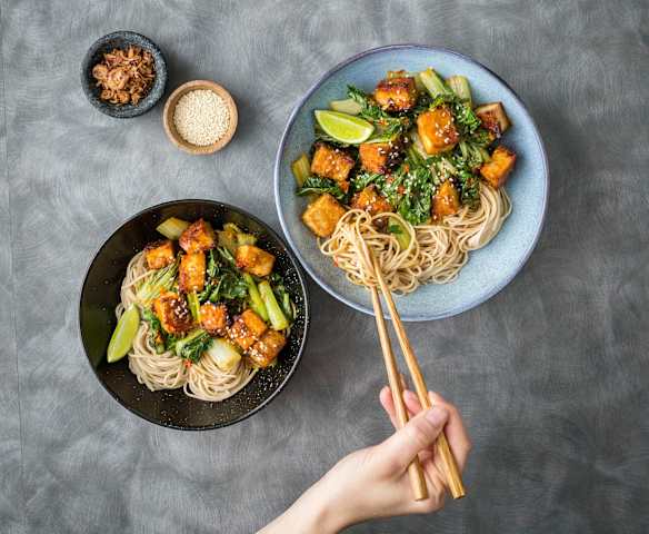 Soba noodle mee goreng