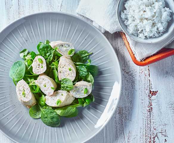 Involtini di tacchino con riso basmati