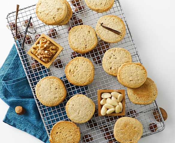 Biscotti integrali di frutta secca
