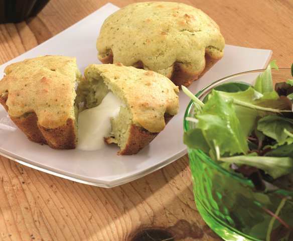 Sformatini di zucchine e Parmigiano Reggiano