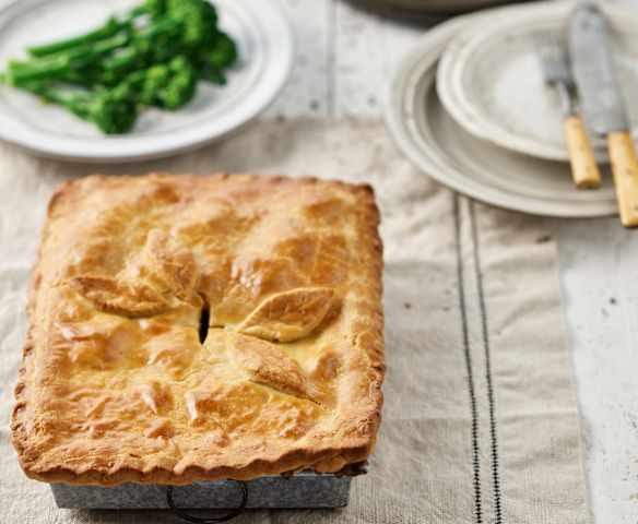 Beef and beer pie