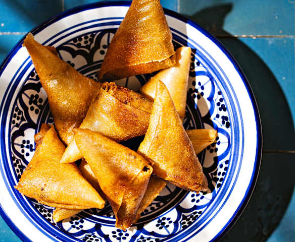 Briouates à la viande