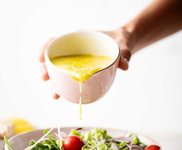 Vinaigrette zenzero e limone