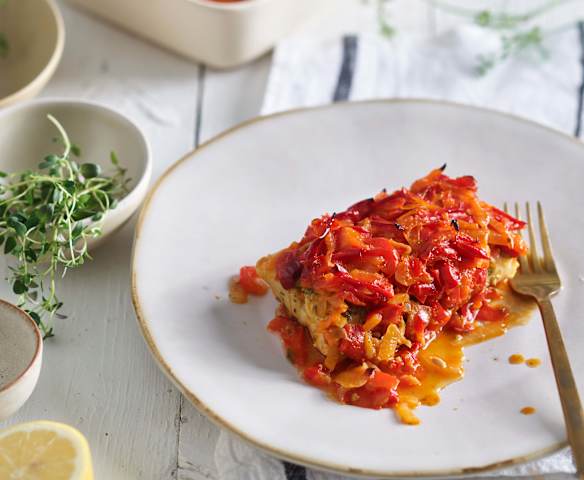 Mediterranean Herb Baked Fish