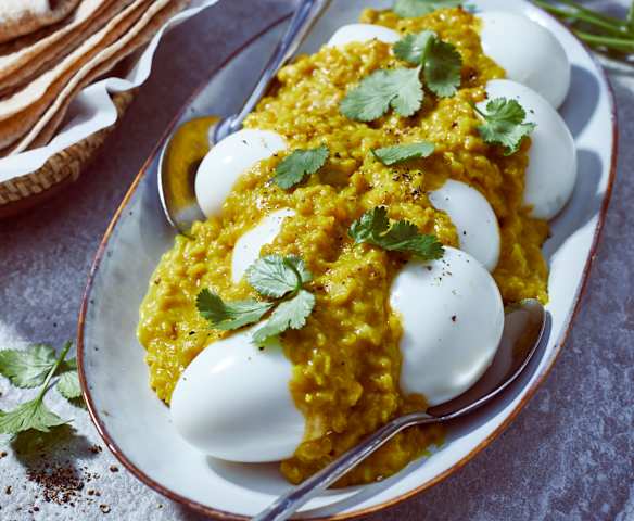 Eier-Zwiebel-Curry Eier-Zwiebel-Curry