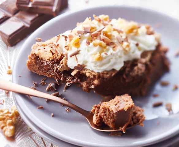 Fondant aux deux chocolats