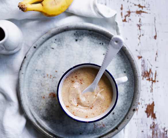 Banana coconut custard (6-9 months)