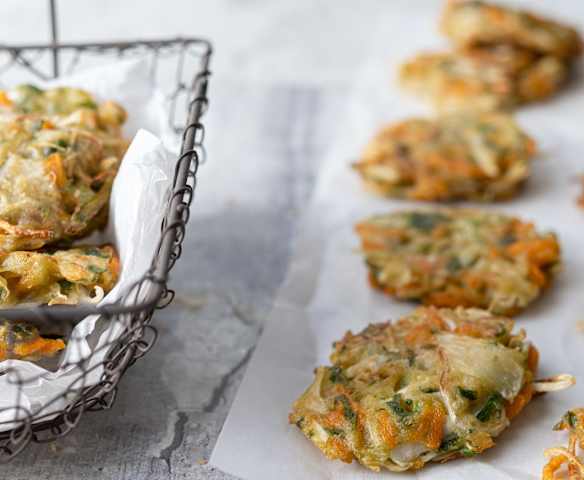 Indonesian-style Vegan Vegetable Fritters