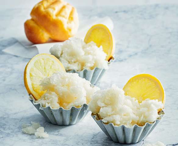 Zitronen-Granita Zitronen-Granita