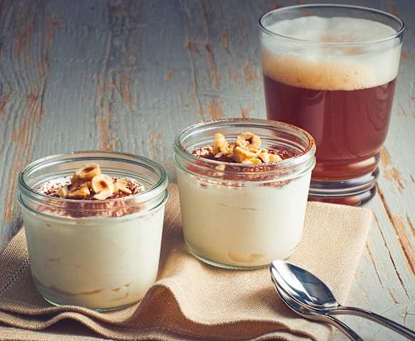 Crema dessert alla birra