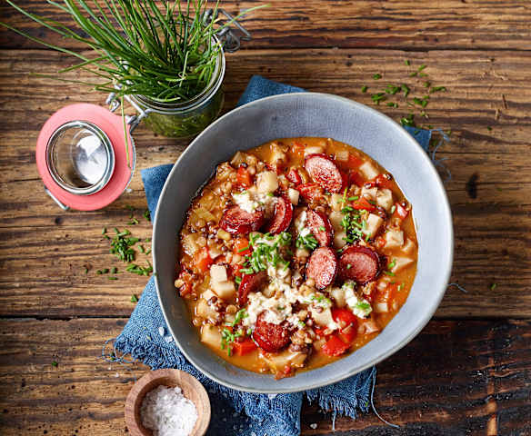 Dreierlei Linsensüppchen