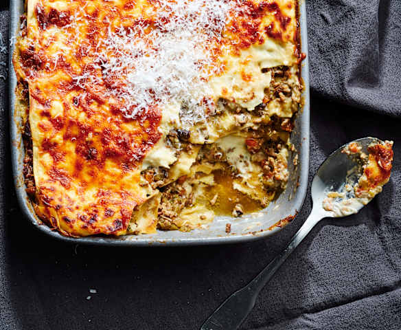 3 cheese lasagne