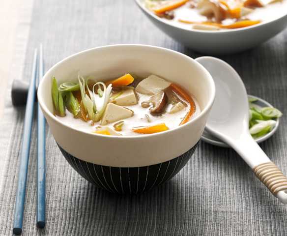 Miso Soup with Vegetables