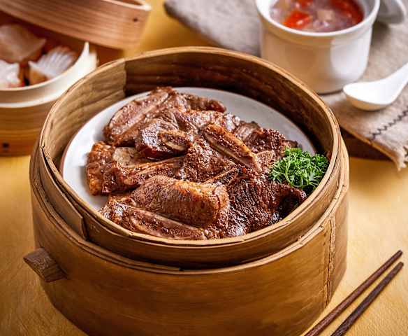 蒸黑胡椒牛仔骨