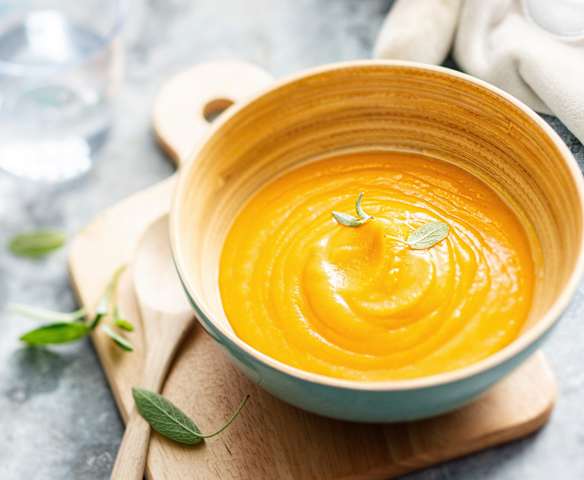 Baby-friendly Butternut and Sage Soup