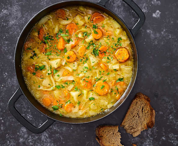 Eintopf von Wintergemüsen