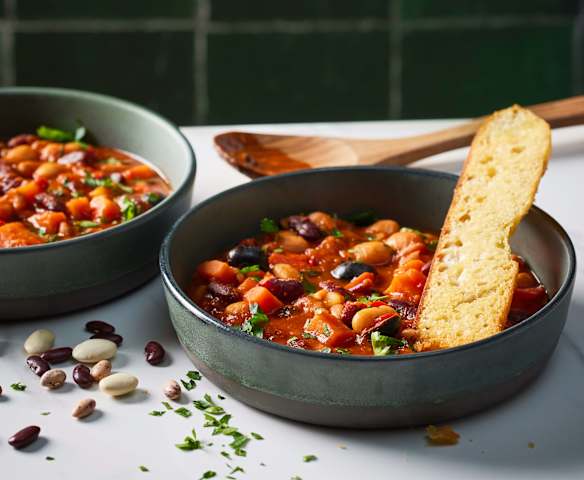 Veganer Bohnen-Eintopf